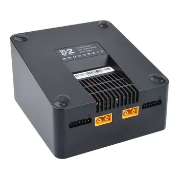 ISDT D2 Combo Cu Doi Cablu de Încărcare Și Două JST-XH Balance Board 200W Dual Incarcator Pentru Lipo Leu LiHV Viața Bateriei NiMh