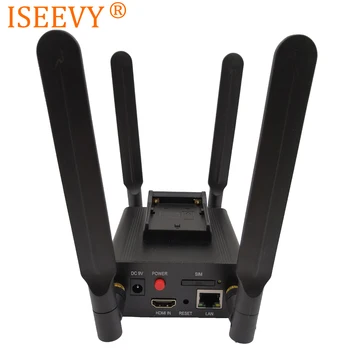 ISEEVY 4G LTE H. 264 Portabil HDMI Video Encoder pentru IPTV Live stream RTMP RTMPS RTSP, UDP, HTTP și Facebook Youtube Wowza