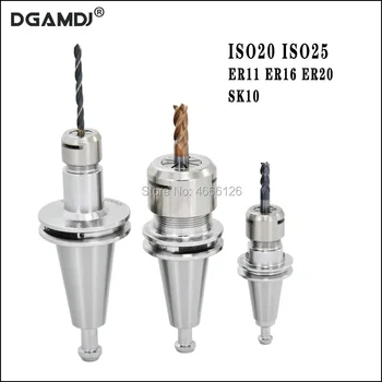 ISO masina de Gravat prindere ISO20 ISO25 er11 er16 er20 SK10 Siamezi instrument de titular, pentru centru de prelucrare CNC de frezat