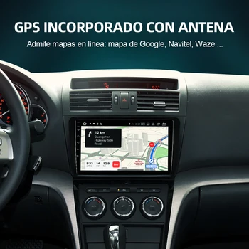 ISUDAR V57S Android Radio Auto Pentru Mazda 6 2 3 GH 2007-2012 Player Multimedia GPS Sistem Stereo Control Vocal 4G DVR FM Nr. 2 Din
