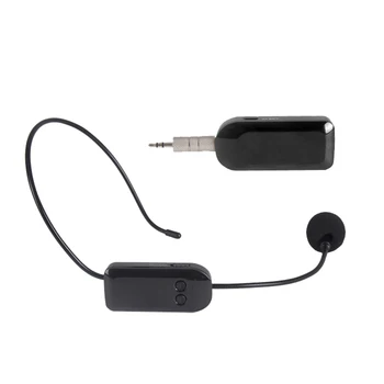 ITUF Nou Microfon Wireless Profesional Cap purta Microfon cu Condensator pentru Voce Amplificator de Calculator