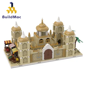 Jabba ' s Palace pe Tatooine Model Desert Palace Deșert Sat Blocuri Arhitectura Bisericii Palatul Cărămizi Jucarii Pentru Copii