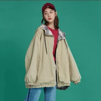 Jachete Femei Carouri Mozaic de Baseball Liber Sporturi de Agrement la Modă Stil coreean Elevii Femei de Toate-meci Uza Ulzzang