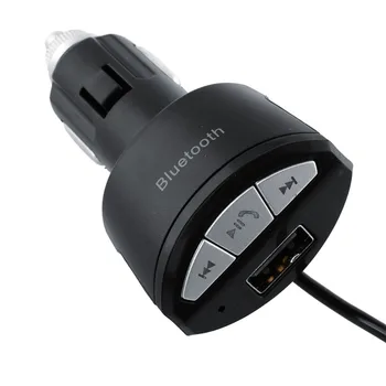 JaJaBor Bluetooth Car Kit Receptor Audio Handsfree A2DP 3.5 mm AUX Stereo Receptor de Muzică Adaptor USB Masina Încărcător Auto MP3 Player