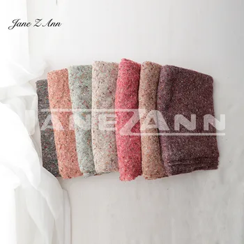 Jane Z Ann Nou-născut recuzită fotografie multi-punct de culoare înfășoară în pături copilul fotografie de studio accesorii 25*170CM
