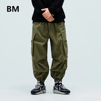 Japoneze Streetwear Armata Verde De Moda Harajuku Joggeri Hip Hop Pantaloni Casual Barbati Haine 2020 Pantaloni Harem Coreean Pantaloni De Marfă
