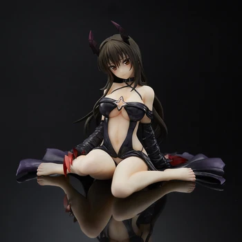 Japonia Anime De Dragoste Ru Yui Kotegawa Întuneric Ver 1/6 Model la Scară Decor Sexy Fată care Stătea Ver Negru figurina Papusa 16cm