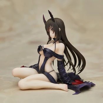Japonia Anime De Dragoste Ru Yui Kotegawa Întuneric Ver 1/6 Model la Scară Decor Sexy Fată care Stătea Ver Negru figurina Papusa 16cm