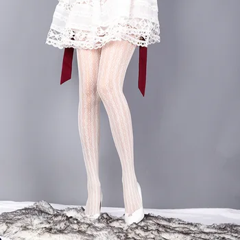 Japonia Lolita Șosete Genunchi Ridicat Costume Cosplay Accesorii Drăguț Dantela Lolita Șosete De Desene Animate Anime Fată Prințesă Subțire Jos Șosete