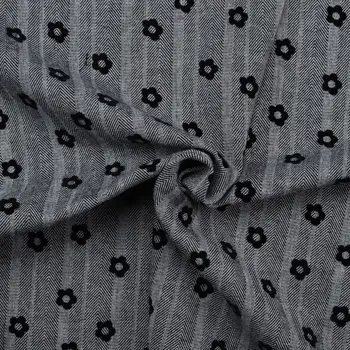 Japonia și Coreea de Sud, noua carouri tesatura de bumbac pentru bărbați și femei cămașă rochie 50x145cm DIY îmbrăcăminte de cusut tesatura