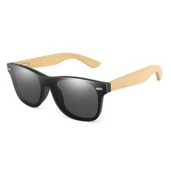 JASPEER ochelari de Soare Barbati din Lemn de Nuc Oglindă Lentile de Ochelari de Soare pentru Femei Brand Design Nuante Colorate lucrate Manual