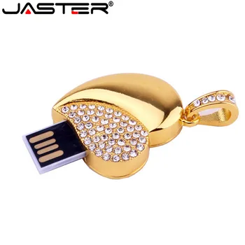JASTER de cristal, aur, Argint, cristal de remorcare model USB 2.0 stick Usb Flash Drive 4GB 8GB 16GB 32GB 64GB Pendrive