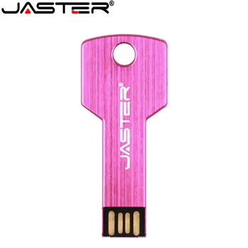 JASTER logo-ul USB Pen Drive mulțime de chei de Metal Stick de Memorie 4GB 8GB 16GB 32GB 64GB USB 2.0 Flash Drive pendrive Cle USB Disk