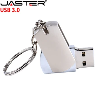 JASTER Portabile de Metal unitate flash usb Pendrive 64GB 32GB 16GB 4GB pen drive mini flash stick de memorie USB cadou Personalizat logo-ul