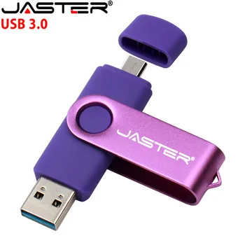 JASTER Usb 3.0 OTG flash drive USB pentru SmartPhone/Tableta/PC Pen Drive 4GB, 16GB 32GB 64GB de Mare viteză Micro USB Stick Pendrives