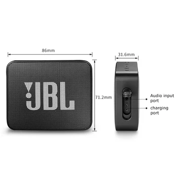 JBL GO2 fără Fir Bluetooth Boxe Portabile Audio Subwoofer Exterior Impermeabil Comunicare Mini Subwoofer Speaker Handsfree