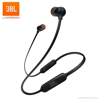 JBL T110BT Cască fără Fir Bluetooth Sport Funcționare Sunet de Bas Magnetic setul cu Cască 3 butoane Telecomanda Cu Microfon Pentru Smartphone-uri Muzica