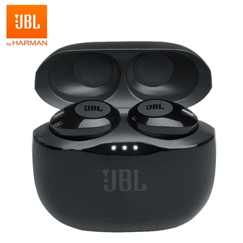 JBL TON 120TWS Adevărat Căști fără Fir Bluetooth T120TWS Stereo Auriculare Sunet de Bas Căști setul cu Cască cu Microfon Caz de Încărcare