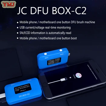 JC DFU CUTIE-C2 pentru iPhone Restore Programator Un Buton de Boot linie de Control SN/ECID Cititor USB Curent/Tensiune Detector