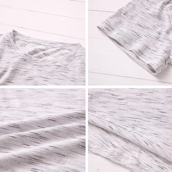 JCGO de Vara din Bumbac pentru Femei T Shirt 5XL Plus Dimensiune Scrisori de Imprimare Maneca Scurta Tricou Topuri Simple, Casual, O-Gât de sex Feminin Tricouri