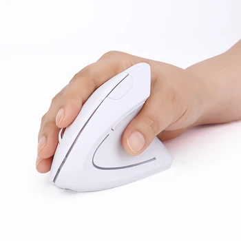 Jeleu Pieptene 2.4 G Wirelees Mouse-ul Vertical Soareci Ergonomic Optice 2.4 G 800/1200/1600DPI Reglabil Încheietura Vindecare Gaming Mouse Gamer