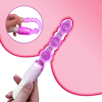 Jelly Anal Vibrator Stick Erotica Și Erotism Si Jucarii Sexuale Pentru Femei Adulte Joc De Prostata Pentru Masaj Penis Dildo Butt Plug