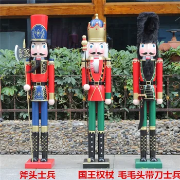Jiangsu spargatorul de Nuci de păpuși 1,2 metri mari 120cm soldați Mobilier Acasă / Nunta / bar decor