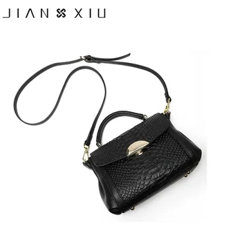 JIANXIU Brand Autentic Geantă de mână din Piele de Crocodil Textura Umăr, Geanta Crossbody 2019 Moda Pungă Mică Femei Tote Pungi de 3 Culori