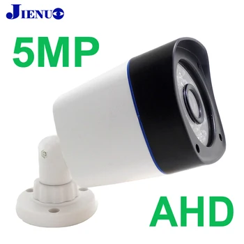 JIENUO Camera AHD HD 5MP 4MP 1080P în aer liber rezistent la apa de Înaltă Definiție de Securitate CCTV de Supraveghere cu Infraroșu Viziune de Noapte camera de Acasă