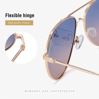 JIFANPAUL ochelari de Soare Ochelari de Conducere Pescuit Ochelari de Brand de Moda pentru Bărbați UV400 Polarizate Pătrat Ochelari de Soare Barbati Cadru Metalic