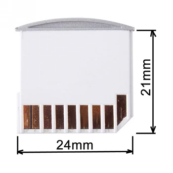Jimier 5pcs Micro SD TF Card SD Kit Mini Adaptor Profil Redus pentru Depozitare Suplimentar Macbook Air / Pro / Retina Alb Negru