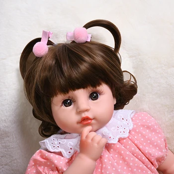 JINGXIN PRINSES Vânzare Fierbinte Renăscut Baby Doll Jucării Corpul de Pânză Umplute Realist Păpuși pentru Copii Toddler Bebe de Ziua Fetele Jucărie Cadouri