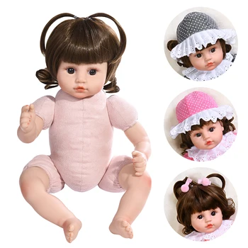 JINGXIN PRINSES Vânzare Fierbinte Renăscut Baby Doll Jucării Corpul de Pânză Umplute Realist Păpuși pentru Copii Toddler Bebe de Ziua Fetele Jucărie Cadouri