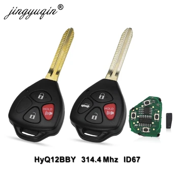 Jingyuqin 315Mhz cheie de la Distanță Pentru Toyota HYQ12BBT Pentru Toyota Camry Avalon Corolla Matrix RAV4 Venza Yaris 4D67 sau G Cip optional