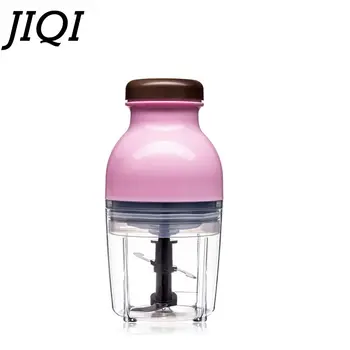 JIQI 220V Electrice Procesor de Alimente Mini Carne Acolo Juice Extractor de Chili cu Usturoi Tocat Alimente pentru Copii Dovleac Piure de Cartofi Filtru