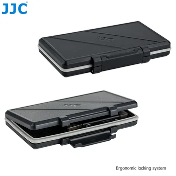 JJC 24 de Sloturi de Memorie aparat de Fotografiat Cazul in care Cardul de 8 SD, SDXC, SDHC + 16 Micro SD, SDXC, SDHC, Card de Memorie, Cutie Suport de Stocare Organizator