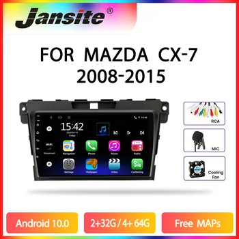 JMCQ Radio Auto Android 10 Multimidia Video Player Pentru MAZDA CX-7 cx7 cx 7 2008-2 din fereastră Plutitoare Split Screen Player
