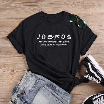 Jobros Unul Amuzant Tricouri Femei Maneci Scurte O-neck T-shirt Femei din Bumbac Tricou Femei Top Vrac Tricou Femme