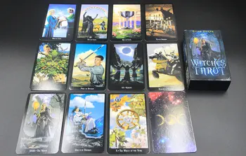 Jocuri de Cărți de Tarot Oracle de Vrajitoare Vrajitorie Consumabile Divinație pentru Adulți și Copii Carte de Joc