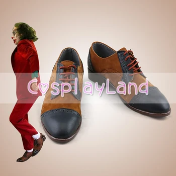 Joker Arthur Fleck Cosplay Cizme Pantofi Pentru Bărbați Pantofi Joker Costum Personalizat Accesorii Petrecere De Halloween Pantofi