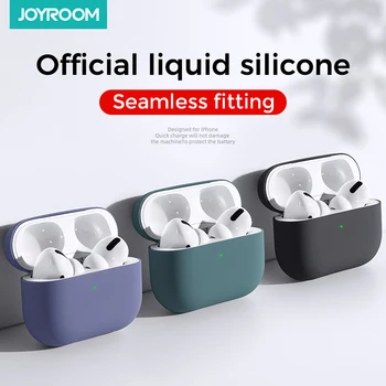 Joyroom Silicon De Caz Pentru Airpods Pro Pure Color Wireless Bluetooth Caz Acoperire Pentru Apple Airpods Pro 3 Fundas Rezistent La Șocuri