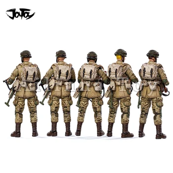 JOYTOY 1/18 3,75 cm Figura de Acțiune (5PCS/SET) al doilea RĂZBOI mondial NE Airborne Division Anime Colectare Militar Model Pentru Cadou Transport Gratuit