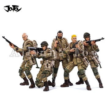 JOYTOY 1/18 3,75 cm Figura de Acțiune (5PCS/SET) al doilea RĂZBOI mondial NE Airborne Division Anime Colectare Militar Model Pentru Cadou Transport Gratuit