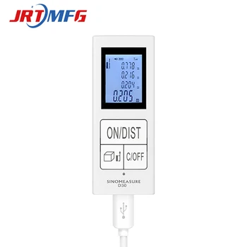 JRTMFG Noul Mini Digital Telemetru cu Laser de Încărcare USB Portabile cu Laser Distanța de Meter Reîncărcabilă Rigla de Masurat Distanta cu Laser