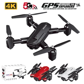 JTY 4K GPS RC Quadcopter Cu Camera HD Portabil fără Perii RC Drone Elicopter Cu Camera Dubla cu Revenire Automată la Distanță Drone