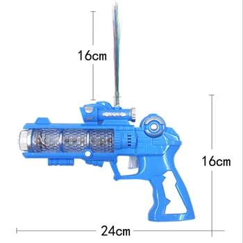 Jucărie pentru copii Electric Mini Pistol de Sunet și Lumină de Proiecție Arma de Interacțiune Părinte-copil în aer liber Rol Jucărie 714