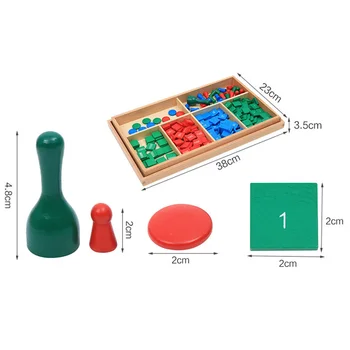 Jucărie Pentru Copii Montessori Timbru Joc De Matematica De Calitate Bună Educație Timpurie Preșcolară Formare Jucarii Copii Brinquedos Juguetes