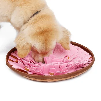 Jucării Pentru Animale De Companie Câine Sniffing Mat Animale De Companie Puzzle Jucărie Sniffing Formare Pad Activitate Pătură De Hrănire Mat Câine Elibera De Stres Formare Pătură