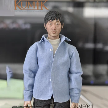 Jucării&Hobby-uri KMF040 KMF041 KMF042 Scara 1/6 corp Super Star coreeană/Asiatice sex Masculin cap și haine Întreaga Acțiune Figura Set Complet