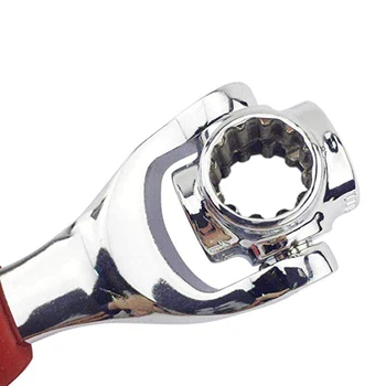JUDIT 8-19mm două capete Chei Reglabile Universale Cheie Multi Funcția de Țeavă Cheie dinamometrică Sanitare Piulița de Prindere, Instrumentul de Reparare